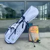 Sacos de golfe Black Stand Bags impermeável, resistente ao desgaste e leve entre em contato conosco para ver fotos com logotipo