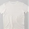 T-shirts pour femmes T-shirt de couleur solide de paillettes