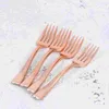 Ensembles de vaisselle 24 PCS Fruit Picks Party Dessert Cutlery Fork Forksables Fourks Child Speerware