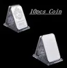 10pcs Scottsdale 999 Silver Fine One Troy once Bars Bullion Craft Em Deus, confiamos 50 mm x 28mm de decoração de emblemas de lingote Bar9292040