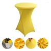 Table Cloth Chrismas Wedding Cover Cocktail Spandex Round High Bar Lycra Birthday Party Show El Decoration