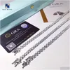 Colliers pendants Bijoux Designer Iced Out Cart Slee Share Tennis Chains VVS Bracelets en diamant Moisanite 4x4 mm 5x5 mmheart Bracelet Drop Dhu4p