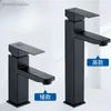 Bathroom Sink Faucets 1 Set Of Stainless Steel And Cold Black Water Outlet Valve For Household Washbasin
