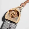Kedi Taşıyıcılar ve Köpek Pet Çantası Büyük Kapasite Açık Mekan Taşınabilir Moda Günlük Çantalar Seyahat Taşıyıcı Mat İle