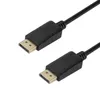 1,8m 3m DisplayPort Cable DP para DP Cabo masculino para DP masculino para DP interface DP do cabo DP