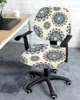 Chair Covers Mandala Bohemian Elastic Armchair Computer Cover Stretch Removable Office Slipcover Living Room Split Seat