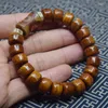 Strand Tibet Yak Bone Single Circle Bodhi Collectables-Autograph Rosary Men's And Women's Ox Horn Bracelet