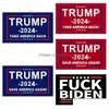 Banner vlaggen Trump Flag 2024 Verkiezing Donald Save America Again 150x90cm 5 Styles ZZC2984 Drop Delivery Home Garden Feestelijke feest Sup Dhnde