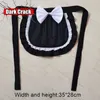 Damen Y2K Gothic Harajuku Punk Lolita Girls Vielseitige weiße Baumwollrock -ärmellose JK Kleid Prinzessin Cosplay Little Apron 240326