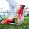 Chaussures de football américain Professional Soccer Men Society Outdoor Training Boots Boys Boys Cleats Anti-Slip Sneakers Top Quality