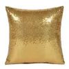 Pillow Color Solid Glitter Silver Sequins Bling Throw Case Sofa Seat Cafe Home Decor Cover Decorative Pillows Cases