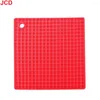 Table Mats 1pcs Food Grade Silicone Place Mat Square Waterproof And Oil-proof Pot Kitchen Dining Anti-scalding