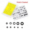 Watch Repair Kits Gasket 10 Types Size Mini Rubber Washer Waterproof O-Ring Crown Watches Seals Part Clock Accessories Set