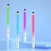 Macaron Gradient Double Head Touch Pen Disk Touch Screen Pen Mobile Tablet Handwriting Pen Editing Drawing Capacitive Pen