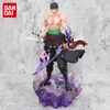Action Toy Figures 33cm One Piece Anime Figures Roronoa Zoro Action Figurine Wano Enma Pvc Statue Decoration Collectible Model Ornament Toy Gifts L240402