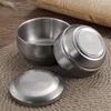 Bowls Retro 304 Stainless Steel Rice Bowl With Lid Korean Style Double Layer Anti Scalding Soup