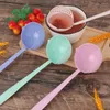 Spoons 2 In 1 Creative Soup Spoon Long Handle Porridge With Filter Home Kitchen Tableware Scoop Essential Colander Tools