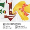 Tapisseries joyeuses fêtes - Duck the halls with joy wall décor tapissery modern décorative gift polyester délicat