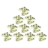 Świece 10pcs Clip Typ Iron Holder Tree Boże Narodzenie