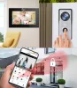 Dörrklockor 1080p TUYA SMART WIFI Video Intercom för lägenhetens intercom -system för hemdörrbell Metal 7 tum 10 pekskärm