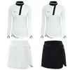 Baseball da golf Baseball Abiti da tennis Donne Sport Sports T-shirt Short Shortwear Sportskirt Shirts XS S M L XL 240323