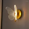 Lampes murales LED PAPILLE LAMPE INDOOR ÉCLAINE