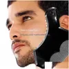 Accesorios para el cabello 1 PC Hombres Plantilla de peinado Peine de plantilla para la plantilla de plantilla ligera y flexible