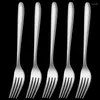 Spoons Stainless Steel Spoon And Fork Cutlery Set Long Handle Soup Ice Cream Dessert Coffee Teaspoons Kitchen Tableware Utensils