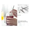 Drinking Straws For 20 Oz 30Oz Mugs 304 Stainless Steel Bend Straight St With Cleaning Brush Tumbler Cups Sts Drop Delivery Home Garde Dhit7