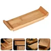 Sorts sets Sushi Serving Tray Bleed Curve Geta Japanese Style Table Board Cutting Party Plates