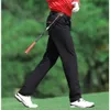 PGM Men Golf Pants Spring Autumn High Elastic Sports Wear-beständiga Golf Tennis Trousers Kuz052 Slim Fit Soft Male Pants 240326