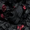 2024 Design di lusso KaalixtoloveMelater Scarpe a stelle di rilievo nera co-brand Black Shoe