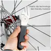 Outils Bicycle Tool Disc Disque Rotor Alignement Trivant Mtb Apllating Correction Cérection en acier inoxydable Réparation de vélo 231109 Drop délivre Dhurh