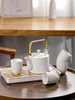 Teaware sets Japanse keramische theepot Home Hospitality Cup Tea Set woonkamer moderne eenvoudige liftstraalpot