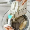 Butelki do przechowywania 2L/2.8L Pojemnik na detergent do prania z miarą szklanką Słoika w proszku proszkowym plastikowy słoik zboża wilgoci
