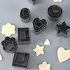 24pcs DIY Kitchen Gadgets Tools Cake Biscuit Mold Fondant Mould 430 Stainless Steel Cookie Cutter Set