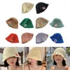 Berets żeńska czapka czapka czapka ręcznie robiona szydełkowa pusta Y2K Women Girls Fisherman