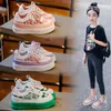 Crianças tênis de tênis casuais sapatos de crianças jovens sapatos de skate de juventude primavera outono garotas garotas garotas tamanhos roxos verdes rosa 26-37 f7bd#