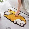 Mattor Badrum Dörr Entré Mat Animal Bath Rug Non-Slip Toalett Golvabsorberande Anti-halk