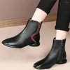 Dress Shoes Fashion Sneakers Women Genuine Leather Cuban Low Heels Pumps Female High Top Round Toe Platform Oxfords Casual