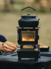 Fire Dance View Fire Oil Lamp Outdoor Camping Kerosene Lamp Tea Kook Barbecue Oven 240327