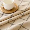 Table Cloth Waterproof And Oil Resistant Fabric Art Cotton Linen Pography Rectangular Dining Small Fresh