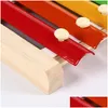 Other Office & School Supplies Wholesale Baby Music Instrument Toy Wooden Xylophone Infant Musical Funny Toys For Boy Girls Educationa Dh0Mi