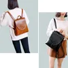 Totes Women Backpack Cross Body Shoulder Messenger Bags Rucksack Genuine Leather Fashion Lady Laptop Book Bag Daypack Female Backpacks