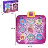 Bébé pliable play mat 5 modes pad dance with light music light kids activité éducative gym gym rampe de tapis toys pour filles 240329