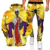 New God Indian Portrait Hoodies pour l'homme costume Maria Pullovers 3D Sweat-shirt pour hommes imprimés HARAJUKU Y2K COST CASU