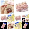 Drinking Straws 100Pcs/Bag Disposable Plastic Sts Colorf Bend Drink Fruit Juice Milk Tea Pipe Bar Party Accessory Drop Delivery Home G Dhv4U