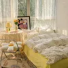 Bedding Sets Little Polka Dot Cute Four-Piece Set All Cotton Pure Quilt Cover Bed Sheet Fitted 1.5/1.8 M