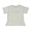 男性用のカジュアルなTシャツファッションホール女性ストリートTシャツ夏のティーショーツスリーブレタープリントコットン