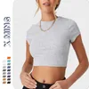 Top -Qualität Sommer Womens Blank kurze sexy Ernte Custom 100%Baumwollhülle weiche Tank Tees Schlanke Fit T -Shirts Lady